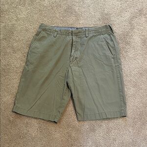 J. Crew Khaki Flat Front Shorts